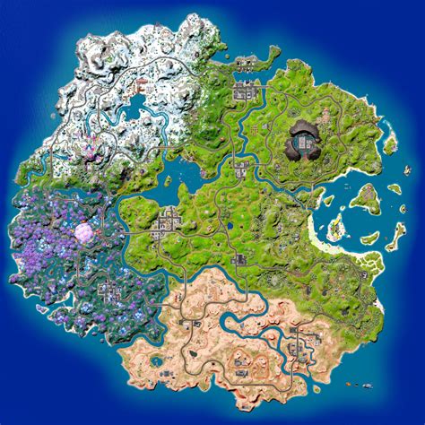 map chapitre 3 fortnite|MAP du CHAPITRE 3 (Fortnite)